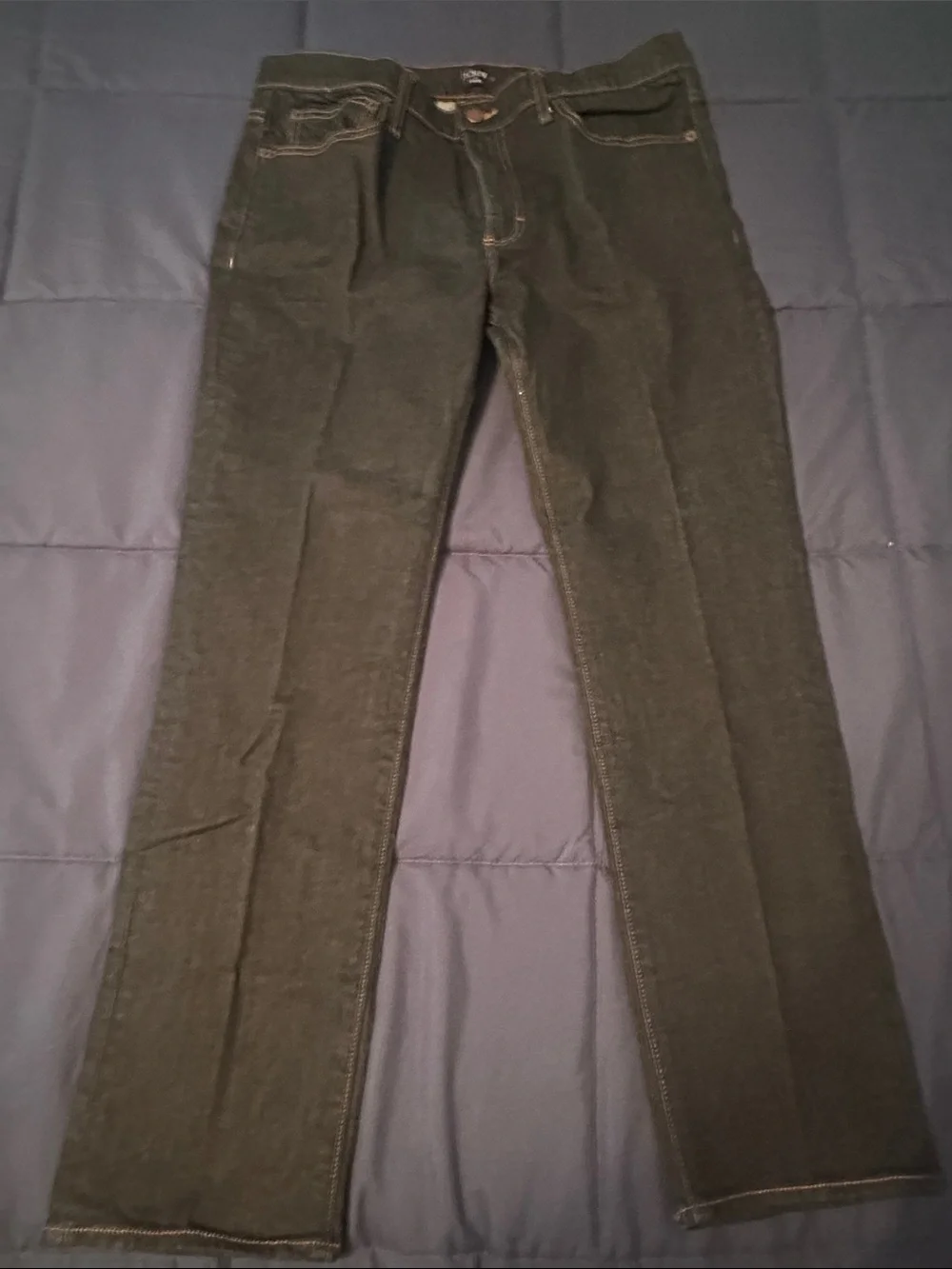 J. Crew Men's Dark Blue Straight-Leg Jeans SZ 34/30 Flex
